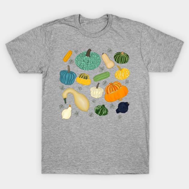 Squashes T-Shirt by MorvernDesigns